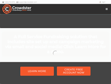 Tablet Screenshot of crowdster.com